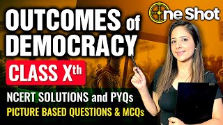 Outcomes of Democracy One Shot Civics  Class 10 Social Science NCERT Explanation By Reema Maam [upl. by Ecirual]