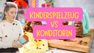 Konditorin testet KinderSpielzeug  Süße Überraschung oder Reinfall 5€ Gießformen für Kinder [upl. by Ralph195]