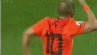 Jack van Gelder 21 Goal of Sneijder against Brazil [upl. by Sinai]