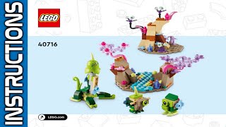 LEGO 40716 instructions  Other  2024  Alien Planet Habitat legoinstructions alien funny BID [upl. by Annetta]