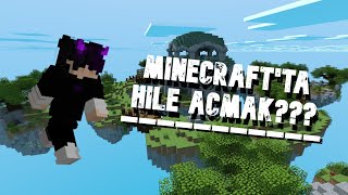 Özür Dilerim Minecraft Ama Hile Açtım Troll  SerhatReyiz34 [upl. by Hennessy522]