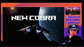 A look at Elite Dangerous New Ship Cobra Mk V Erad Reacts to Frontier Unlocked Made with Clipcham [upl. by Ferren]