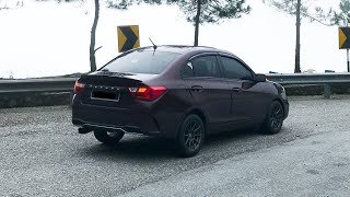 Proton Saga VVT Facelift 4at Modified Muffler Sound Acceleration 0100 [upl. by Babcock778]