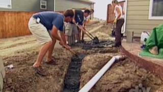 How To Build an Outdoor Fireplace  DIY Network [upl. by Leatri]