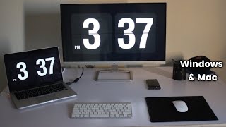 Add Flipclock on Windows 1110 amp Mac  Flipclock Screensaver For Windows 1110 amp Mac [upl. by Leahcimdivad]