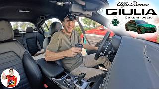 What Its Like to Live with a 2024 Alfa Romeo Giulia Quadrifoglio POV [upl. by Ygiaf]