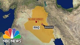 Special Report Rockets Hit US Air Base In Iraq  NBC News Live Stream [upl. by Nodaj]