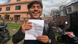 last day of exam😱 moto vlog after long timehimalshrestha3944  vlog 63 [upl. by Calabresi]