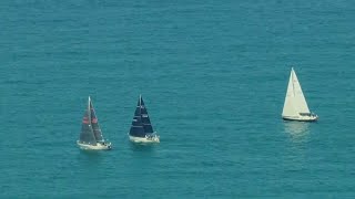 Race to Mackinac sets sail from Chicago [upl. by Eveivenej]