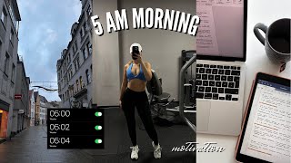 5 AM CLUB⚡️ gym Fallstudie bearbeiten Tipps für Hausarbeiten produktiver Morgen  Jojoslife [upl. by Freya]