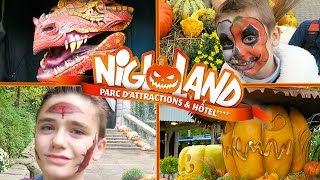 VLOG  FRAYEURS amp FUN à NIGLOLAND pour NIGLOWEEN  Manèges et Attractions [upl. by Slaby]