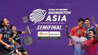 Badminton Asia Championship 2024  DAY 5  SEMIFINAL  JONATAN CHRISTIE VS SHI YU QI [upl. by Eniale793]