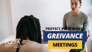 Protect your rights at work  Grievance Meeting [upl. by Oniram]