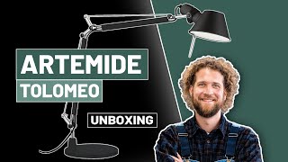 Artemide TOLOMEO Mini Tavolo Tischleuchte Unboxing amp Aufbau [upl. by Laehcim155]