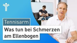 Tennisarm selbst behandeln Experten Tipps und Übungen von Dr Stefan Preis [upl. by Nile]