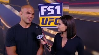 Robbie Lawler is looking to knock Tyron Woodley out in the first round at UFC 201 [upl. by Zulaledairam]