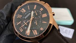 Reloj FOSSIL FS5068  UNBOXING FOSSIL Watch FS5068 Regaloj [upl. by Ydissac]