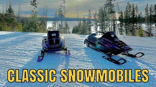 Classic Polaris Ultra sleds rip around Keystone Wyoming [upl. by Paloma]