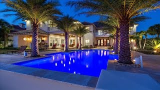 BrandNew Riverfront Estate at The Moorings Vero Beach Florida [upl. by Namrej]