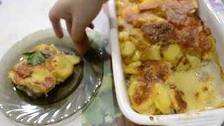 Картошка по французски с фаршемНу очень вкусно [upl. by Iznil946]