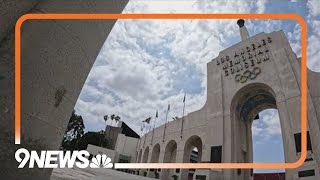 LA Coliseum to host Olympic events in 2028 [upl. by Ludvig]