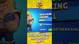 LEGENDARY STARR DROP OPENING PART 1 brawlstars edgar colt mortis hypercharge piper [upl. by Aramal505]