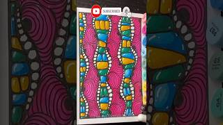 64100 Zen Doodle Art 100daysdrawingchallenge zentangleinspired zentangle doodle zendoodleart [upl. by Elonore]