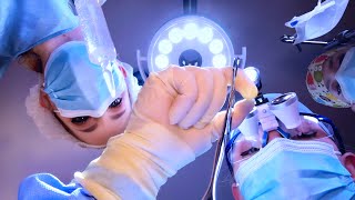 ASMR Hospital Brain Surgery  PreOp Exam Anesthesia Countdown PostOp Nurse Exam [upl. by Lielos198]