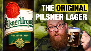 Pilsner Urquell Review The Origin of Lager Beer Supermarket Beer [upl. by Bicknell]