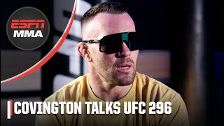 Colby Covington thinks Leon Edwards’ success is ‘A FLUKE’ ahead of UFC 296  ESPN MMA [upl. by Elesig]