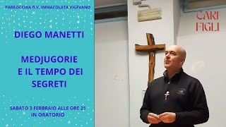 Incontro con Diego Manetti  Vigevano 3 febbraio 2024 medjugorje [upl. by Perkins]