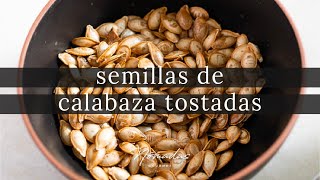 Rápido y Nutritivo Cómo Hacer Semillas de Calabaza Tostadas Perfectas [upl. by Rania121]