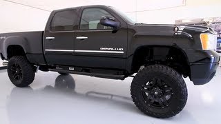 2013 GMC Sierra 2500HD Denali with Custom Lift Lewisvilleautoplexcom Used Cars Dallas [upl. by Ilyah]