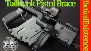 Gear Head Works Tailhook Pistol Brace on Kriss Vector [upl. by Ahsyekal]