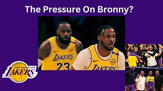 The Pressure On Bronny [upl. by Notlek]