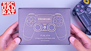 Unboxing Stik OP PS4 Premium Plus  Seperti apa sih Replika DualShock 4 ini [upl. by Eikram]