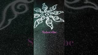 Easy rangoli designs shorts rangoli shortvideo [upl. by Nomar]