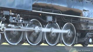 UP 844 Highball Pierce Co  2011 Cheyenne Frontier Days Train [upl. by Manuel]