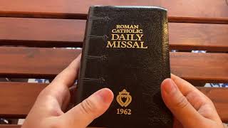 Catholic Book Reviews  Angelus Press Missal [upl. by Arikat]