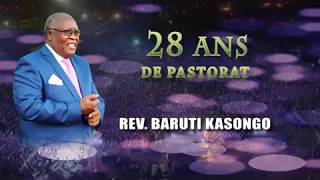 28 ANS DE PASTORAT DU REV BARUTI KASONGO [upl. by Nibbor]