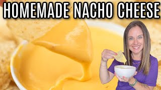 How To Make The BEST Nacho Cheese Sauce [upl. by Assiluy]