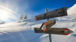 Scialpinismo in Dolomiti  Setsas da Prati di Sciaré [upl. by Emerick]