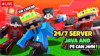 Today Is Lauch A Strom SMP JAVA  MCPE 247 LIVE SERVER  minecraft shorts [upl. by Buttaro]