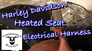 Harley Davidson Electrical Harness PN 69201599A Install [upl. by Yrac257]