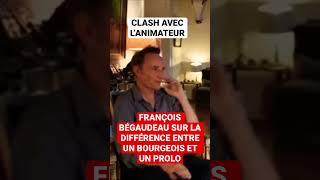 François Bégaudeau se clash avec l’intervieweur à propos des bourgeois et des prolos [upl. by Elena]