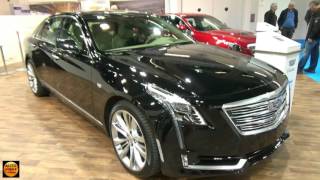 2017 Cadillac CT6 Sedan  Exterior and Interior  Zürich Car Show 2016 [upl. by Anan417]