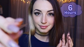 6 Hours of ASMR Face Attention  Whispered [upl. by Gnik]