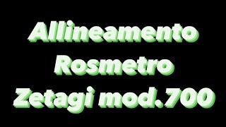 Allineamento Rosmetro Zetagi mod700 📻PARTE 1 📻 [upl. by Kessia]