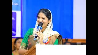 sis Blessie Wesly message in Telugu jesuschristword [upl. by Laertnom107]