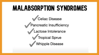 Malabsorption Syndromes [upl. by Laeria]